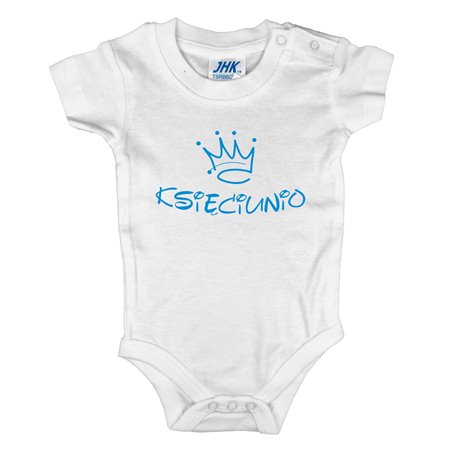 Body dla małego księciunia - krótki lub długi rękaw - wzór 1.