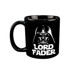 Czarny kubek 330 ml Lord Fader.