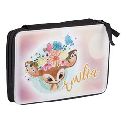 Duży piórnik dla pierwszoklasisty - Sarenka - zmień imię.