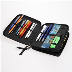 Duży piórnik dwukomorowy dla pierwszoklasisty - Jednorożec 1 (unicorn) - zmień imię. 2