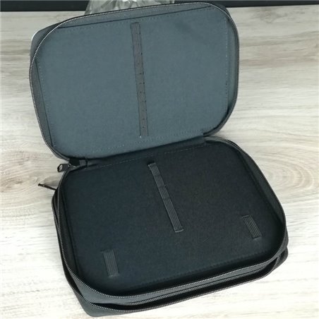 Duży piórnik dwukomorowy dla pierwszoklasisty - Jednorożec 1 (unicorn) - zmień imię.