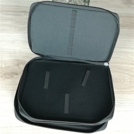 Duży piórnik dwukomorowy dla pierwszoklasisty - Jednorożec 1 (unicorn) - zmień imię.