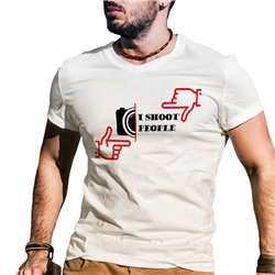 Koszulka dla fotografa z napisem - I shoot people-... 2