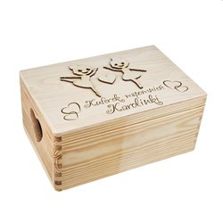 Kuferek wspomnień - prezent z okazji urodzin - baletnice.