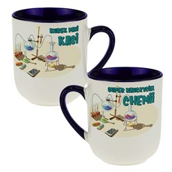 Kubek kawowy dla nauczyciela chemii - podaj imię.