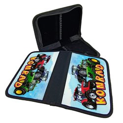 Piórnik z traktorem oraz imieniem Twojego dziecka- różne kolory traktorów. 2