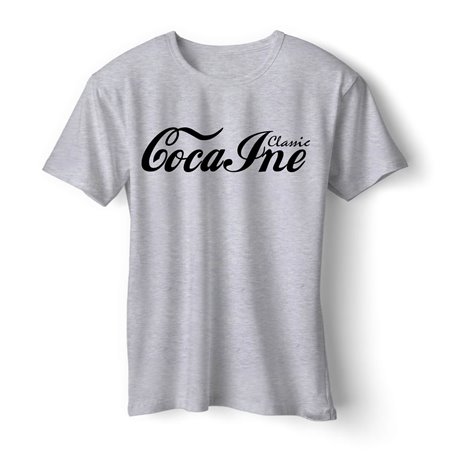 Zabawna koszulka Cocaine Classic.