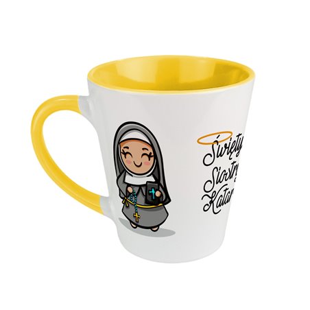 Święty kubek latte siostry Katarzyny - zmień imię.