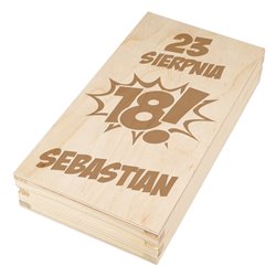 Pudełko na pieniądze na 18-stkę. 2