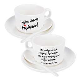 Filiżanka dla niej - Dzień dobry piękna...