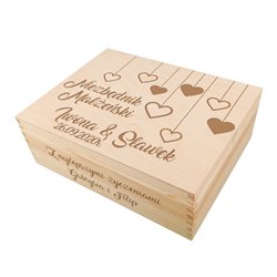 Zabawny niezbędnik małżeński z grawerem życzeń - wzór 2.