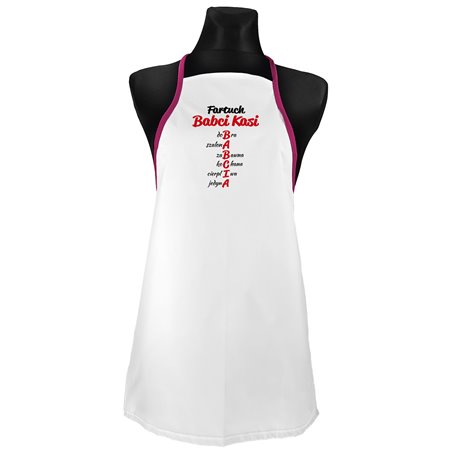 Fartuszek specjalnie na dzień babci - zmień imię.