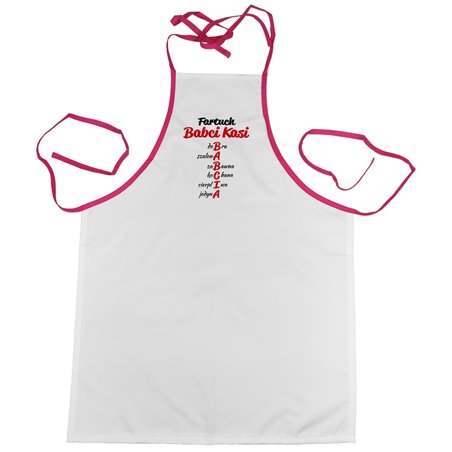 Fartuszek specjalnie na dzień babci - zmień imię.