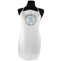 Fartuszek specjalnie na dzień babci - Kochana Babcia Agatka - zmień imię.