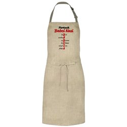 Fartuch z nadrukiem specjalnie na dzień babci - zmień imię.