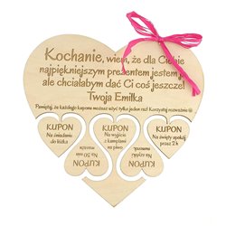 Kupony na Walentynki dla niego lub dla niej. 2