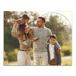Foto puzzle serce ze zdjęciem A3 format (112 el.). 2