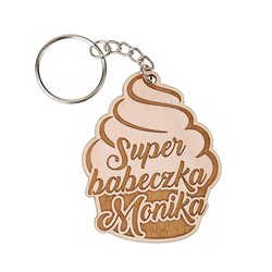 Brelok serce grawerowany - specjalnie na dzień kobiet z imieniem.