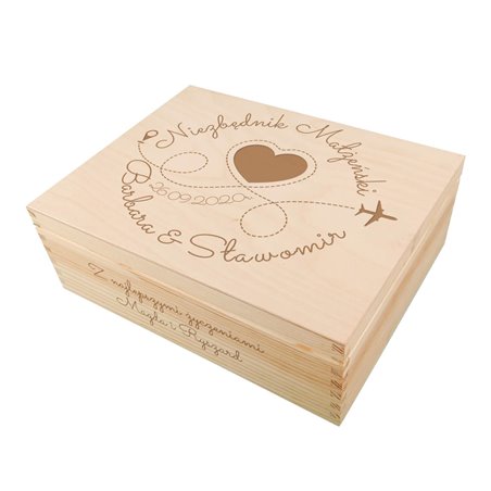 Zabawny niezbędnik małżeński - wzór 6 serce.