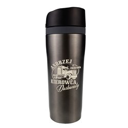 Kubek termiczny dla kierowcy tira - zmień imię.