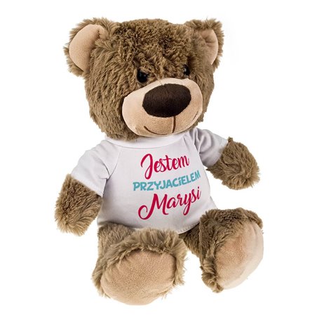 Miś przyjaciel - personalizacja - 38cm.