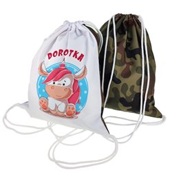 Super worko-plecak moro z imieniem - różne wzory. 2