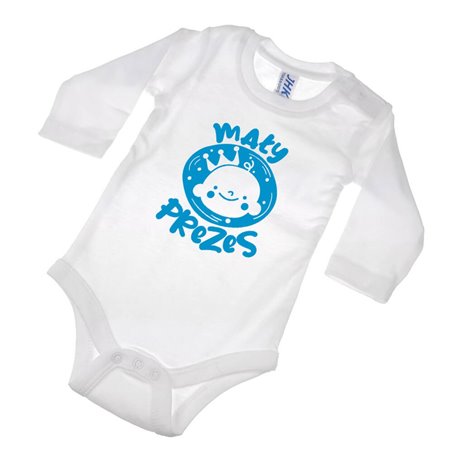 Body dla maluszka z napisem - Mały prezes.