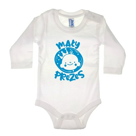 Body dla maluszka z napisem - Mały prezes.