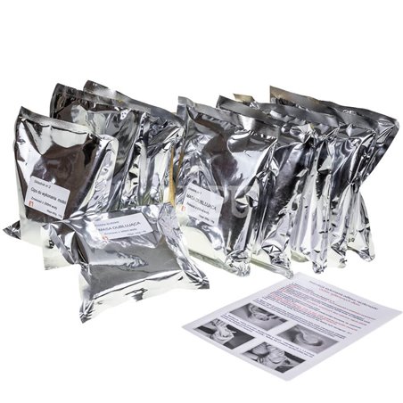 Zestaw do odlewu splecionych dłoni - z okazji ślubu, na Walentynki, rocznicę...- wersja z wiaderkiem 1kg.