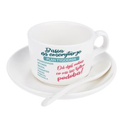 Filiżanka dla emerytki / dla emeryta.