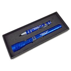 Personalizowany zestaw narzędzi, latarka teleskopowa latarka 3 LED, śrubokręt 8 elementów w ozdobnym pudełku. 2