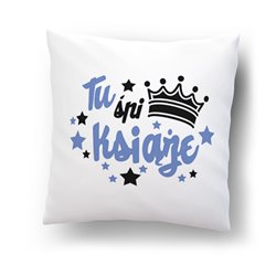 Poduszka z grafiką "Królewska Rodzina". - na każdą okazję, rozm.  40 x 40cm, mikrofibra . 2