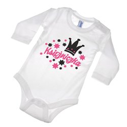 Body dla księżniczki - krótki lub długi rękaw - wzór 2. 2