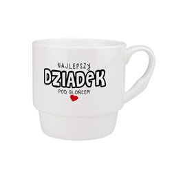 Kubek 300 ml "Najlepszy Dziadek na świecie"- fajny prezent z okazji Dnia Dziadka.