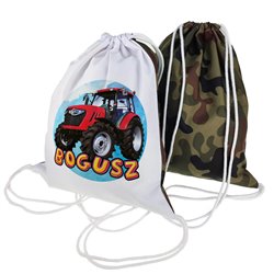 Super worko-plecak moro z grafiką "Traktor"- różne wzory- podaj imię dziecka. 2