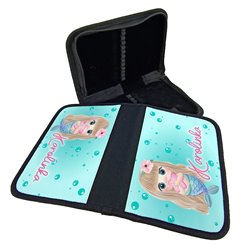 Piórnik dwustronny "Syrenka" oraz imieniem Twojego dziecka.