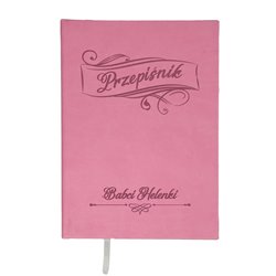 Notes "Przepiśnik Babci" z imieniem- podaj personalizację.