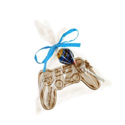 Drewniany pad na lizaka- prezent na Dzień Chłopaka. 2