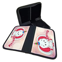 Piórnik dwustronny "Królik różowy" oraz imieniem Twojego dziecka.