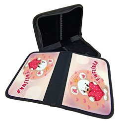 Piórnik dwustronny "Miś" oraz imieniem Twojego dziecka.