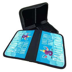 Piórnik dwustronny "Unicorn Princess" oraz imieniem Twojego dziecka.