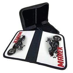 Piórnik dwustronny "Harley" oraz imieniem Twojego dziecka.