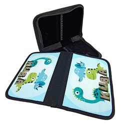 Piórnik dwustronny "Dinozaury" oraz imieniem Twojego dziecka. 2