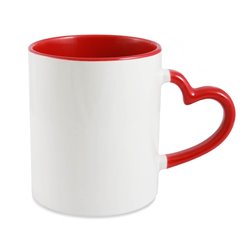 Kubek dla babci- uchwyt serce- Babcia Kopalnia miłości - zmień imię. 2