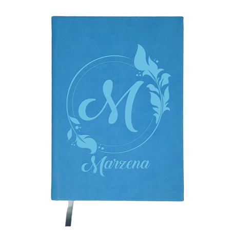 Notes (przepiśnik) z inicjałem- różne wzory i kolory.