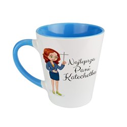 Kubek latte na dzień nauczyciela "Najlepsza Pani Katechetka". 2