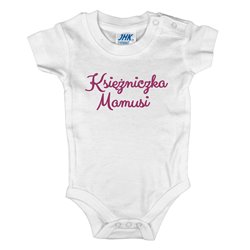 Body dla księżniczki - "Księżniczka Mamusi Księżniczka Tatusia"- krótki lub długi rękaw - wzór 1. 2