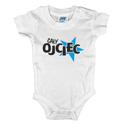 Body dla malucha - "Cały Ojciec"- krótki lub długi rękaw, różne kolory. 2