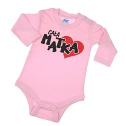 Body dla malucha - "Cała Matka"- krótki lub długi rękaw.