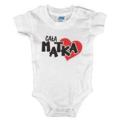 Body dla malucha - "Cała Matka"- krótki lub długi rękaw. 2